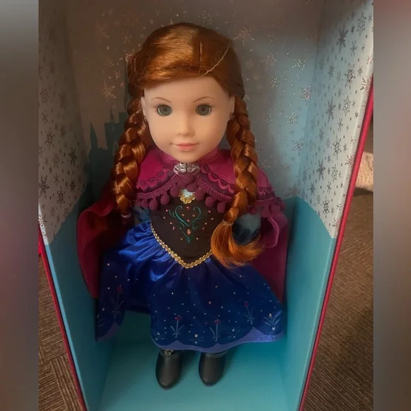 American Girl    Disney Frozen Anna   Collectors Doll    Brand New - Picture 4 of 11